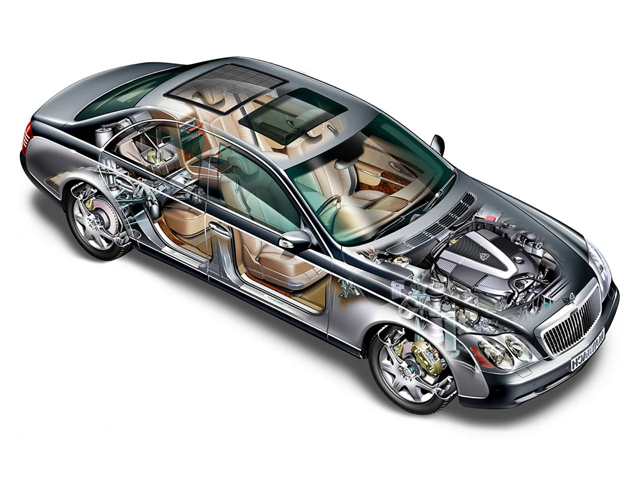 Cutaway Mercedes