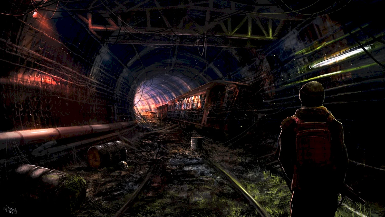 Д6 метро 2033 поезд