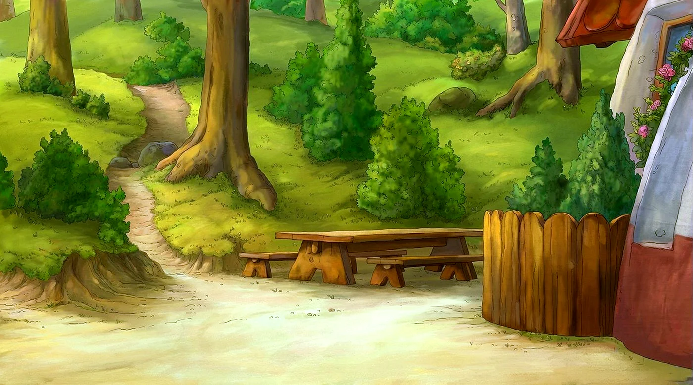 Фон для мультфильма