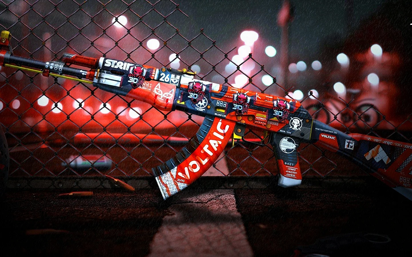 КС го AK-47 Кровавый спорт