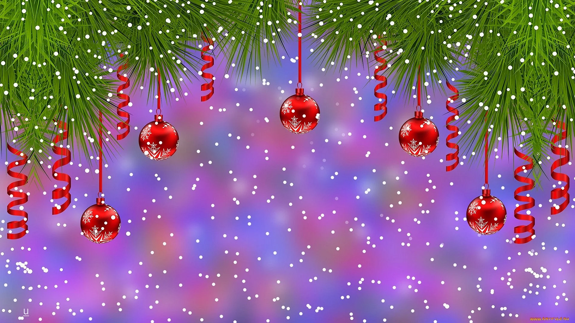 Новогодний фон
