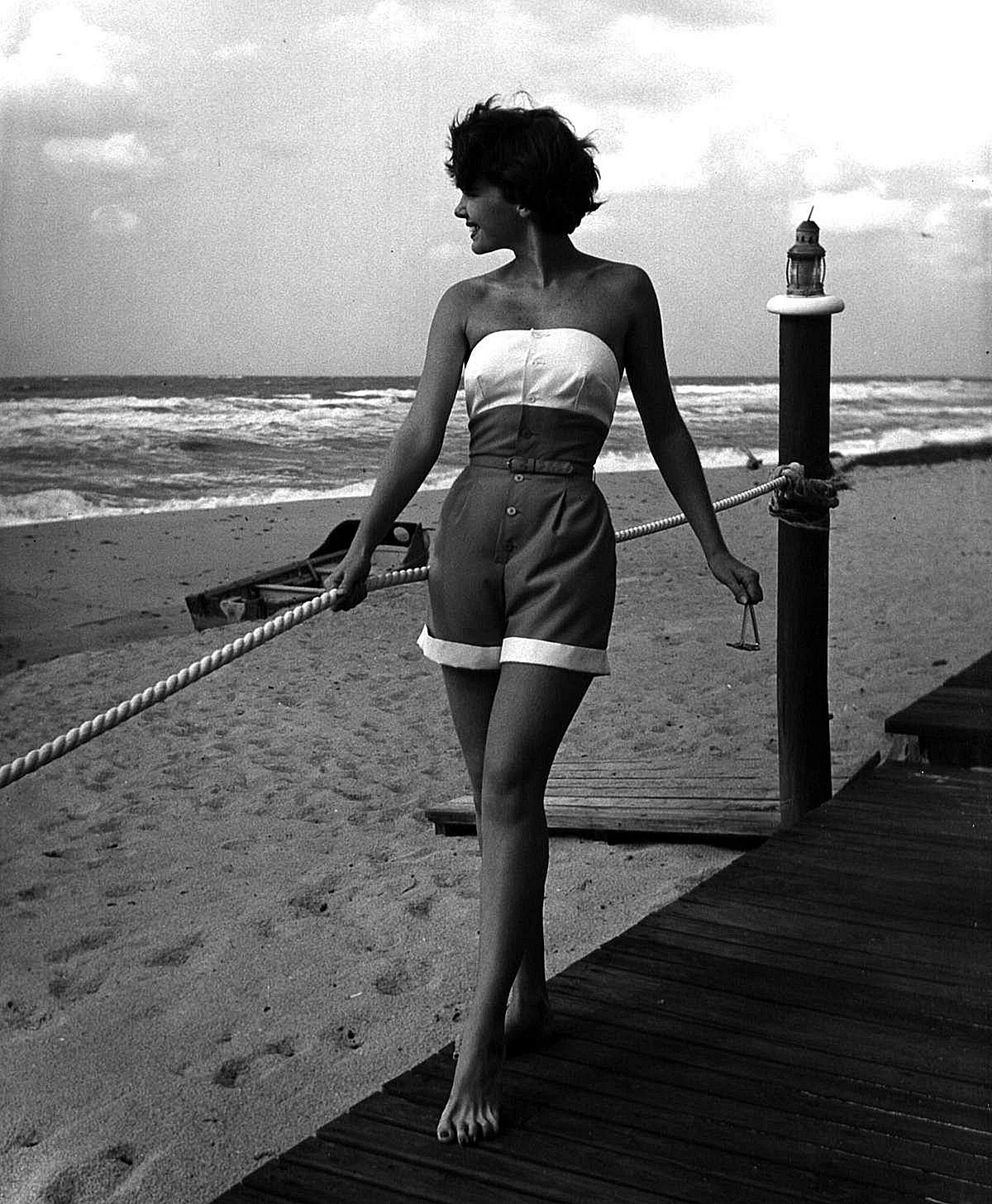 Пляжная мода 1950