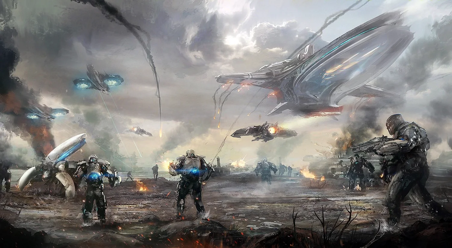 Sci-Fi война арт