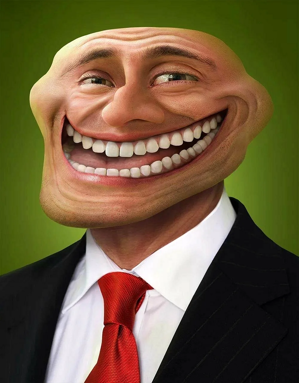 Улыбающаяся рожа