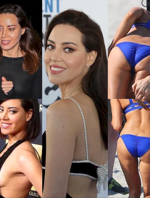 Голая Обри Плаза Aubrey Plaza